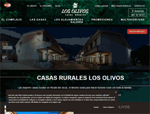 Tablet Screenshot of casas-losolivos.com